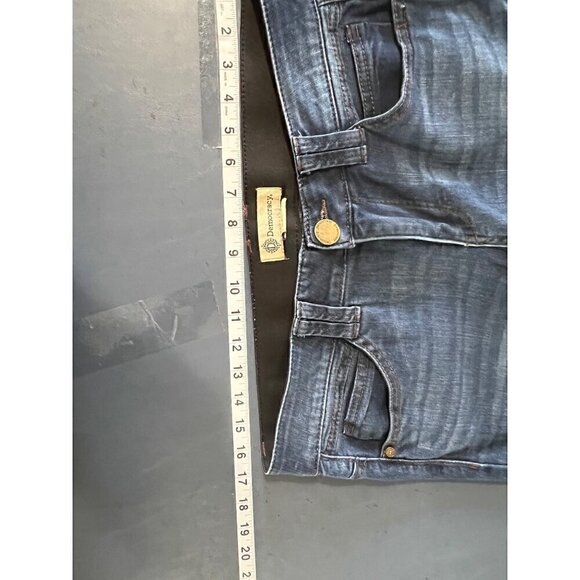 Democracy Women's Size 10 "Ab" Technology Jeans Denim Mid-Rise Slim Fit 5-Pocket - Picture 6 of 11